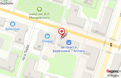 Аптека Живика в Перми на карте