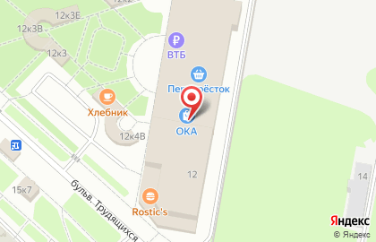 Ресторан быстрого питания KFC на бульваре Трудящихся на карте