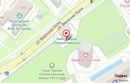 Интернет-магазин Baby-steps.ru на улице Верхние Поля на карте