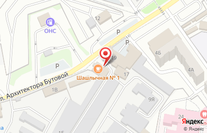 Продуктовый магазин в Старом Осколе на карте