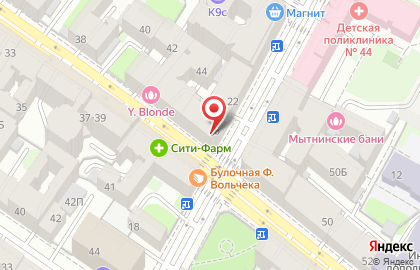 Магазин мясной и молочной продукции Фермер в Санкт-Петербурге на карте