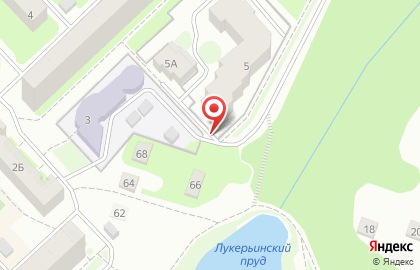 Стоматологическая клиника Жемчужина на Лукерьинской улице на карте