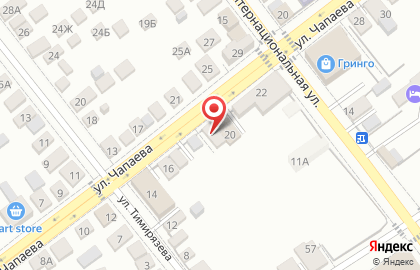 Автошкола Сызранский учебный центр на улице Чапаева на карте