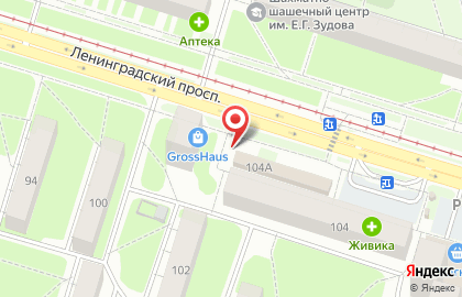 Федеральная сеть специализированных магазинов Русский Фейерверк на Ленинградском проспекте на карте
