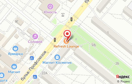 Центр паровых коктейлей Мята Lounge На Бульваре на карте
