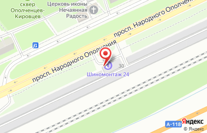 Автостоянка ООО Арго-владимир и к° на карте
