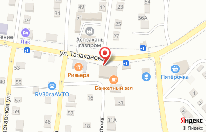 Тренажерный зал Power Gym на улице Тараканова на карте