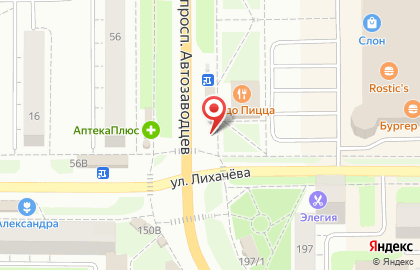 Автомаляр, ИП Делец М.В. на Хлебозаводской улице на карте