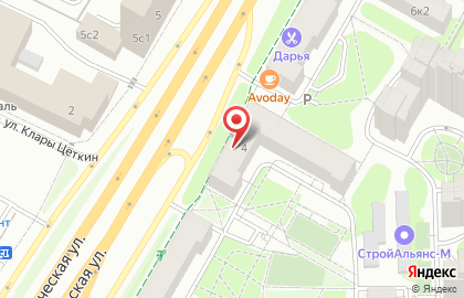 Магазин Красное & Белое в Москве на карте