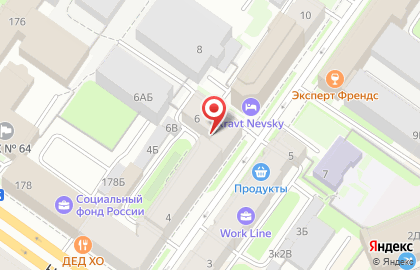 Апарт-отель Семейный очаг на улице Александра Невского на карте
