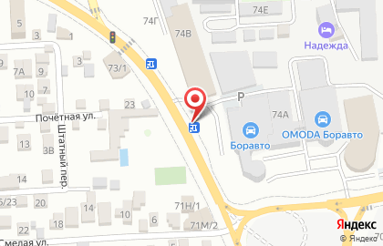 Продовольственный магазин на улице Вавилова на карте