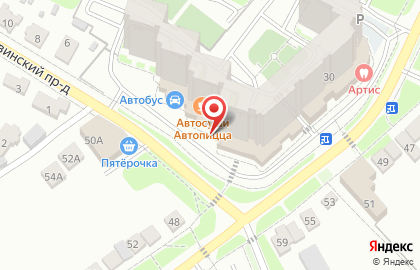 Дом одежды больших размеров Оптовикъ на карте
