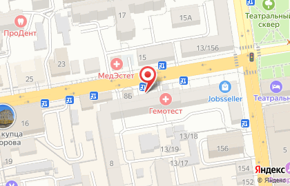 Супермаркет Огонек на Октябрьской улице на карте