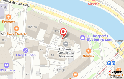 Храм Архангела Михаила в Овчинниках на карте