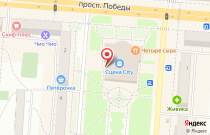 Магазин товаров для рукоделия на проспекте Победы на карте