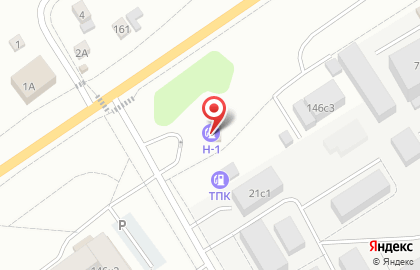 Технический центр Н-1 на улице Щербакова на карте