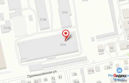 Торгово-производственная компания на улице Петра Мерлина на карте