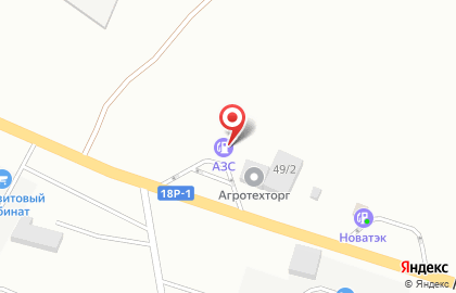 АЗС в Волгограде на карте