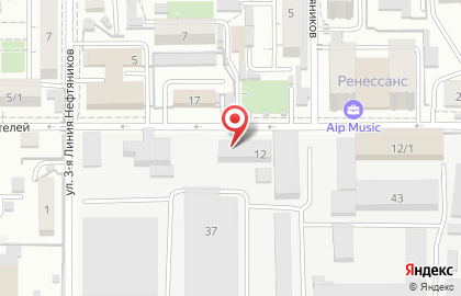 Торгово-сервисная компания Atex на улице Строителей на карте