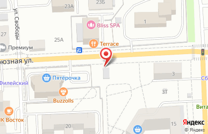 Шиномонтажный центр АвтоСпасатель на Профсоюзной улице на карте