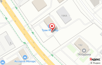 Магазин автозапчастей для японских и корейских грузовиков Трак Мастер в Индустриальном районе на карте