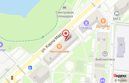 Служба доставки и логистики Сдэк на улице Карла Маркса на карте