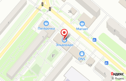 Магазин бытовой техники и электроники Эльдорадо на улице Владимира Ленина на карте