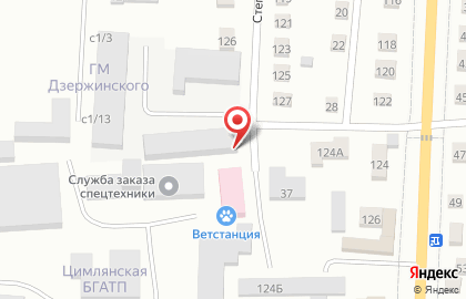 Продовольственный магазин Беловский на Степной улице на карте