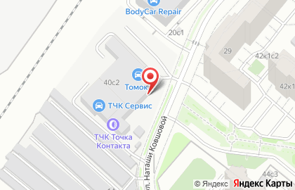 Автотехцентр Ankar на метро Озёрная на карте