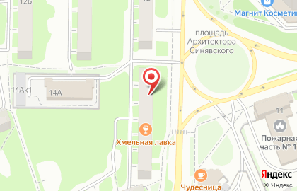 Бар Хмельная лавка в Нижнем Новгороде на карте