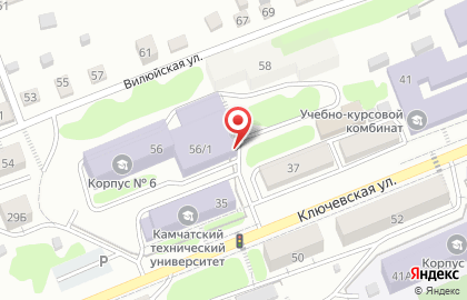 Столовая №5 в Петропавловске-Камчатском на карте