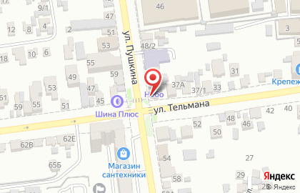 Торгово-офисный центр Премиум на улице Тельмана на карте