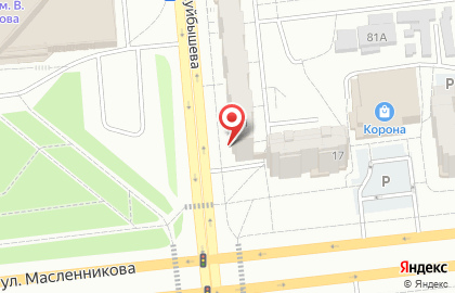 Туристическое агентство Anex Tour в Октябрьском районе на карте