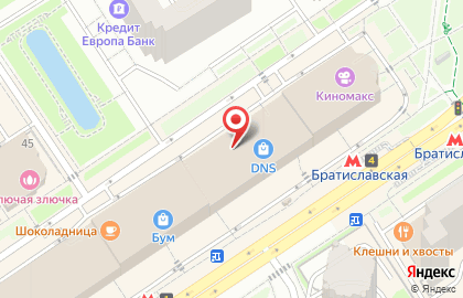 Магазин женской одежды Ilcott на Братиславской на карте