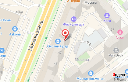 Магазин разливного пива Хорлбат в Октябрьском районе на карте
