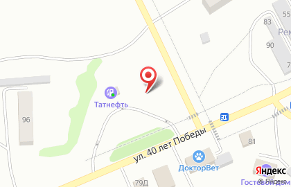 Татнефть в Чебоксарах на карте