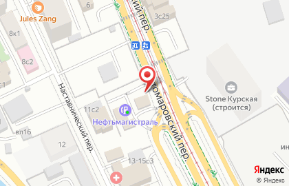 Нефтьмагистраль в Москве на карте
