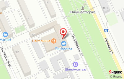 Сервисная компания Технобыт на Октябрьской улице на карте