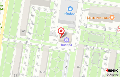 Специализированный зал бокса Кросс на карте