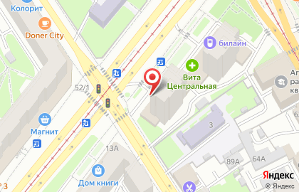 Аптека Фармаимпекс в Вахитовском районе на карте