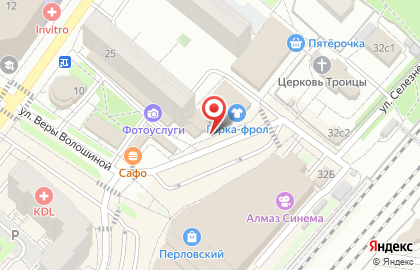 Аптека Будь здоров! на улице Семашко в Мытищах на карте
