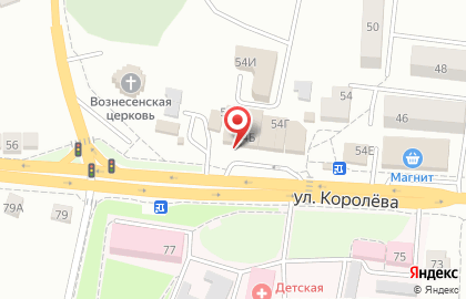 Магазин строительных материалов СтройМастер на улице Королёва на карте