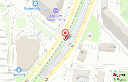 Автостоянка в Москве на карте