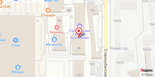 Наркологическая клиника ВЕРИМЕД на карте