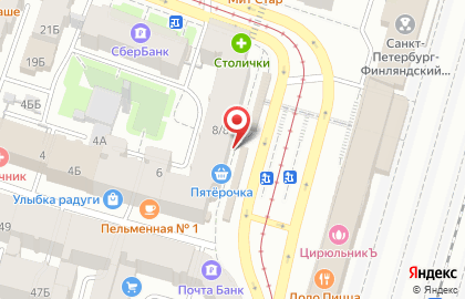 Офис продаж Билайн в Калининском районе на карте