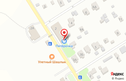 Супермаркет Пятёрочка в Москве на карте