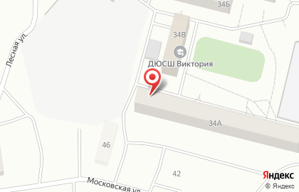 Продовольственный магазин Артур на Московской улице на карте