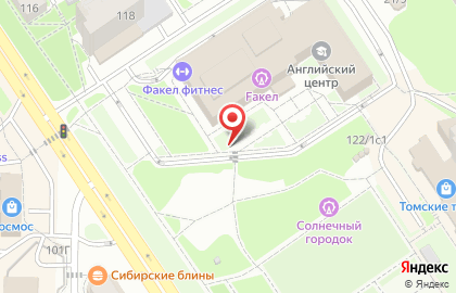 Киоск фастфудной продукции Веселая сосиска на карте
