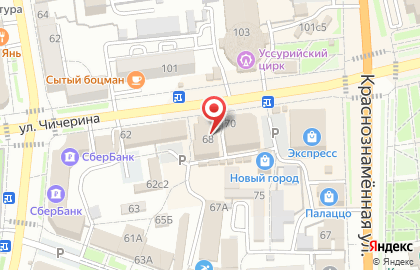 «Электрашоп» на улице Чичерина на карте