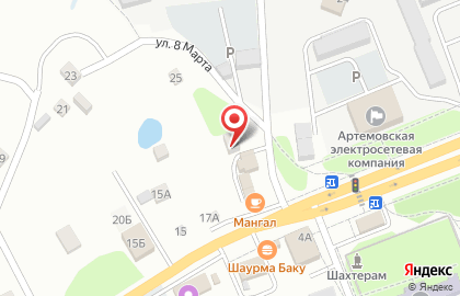 Автомагазин, ИП Токарева Л.В. на карте